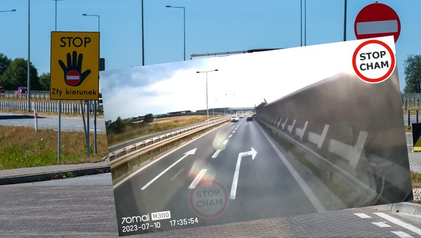 Szybko przypomniały im się przepisy. Wystarczył widok patrolu policji [WIDEO]