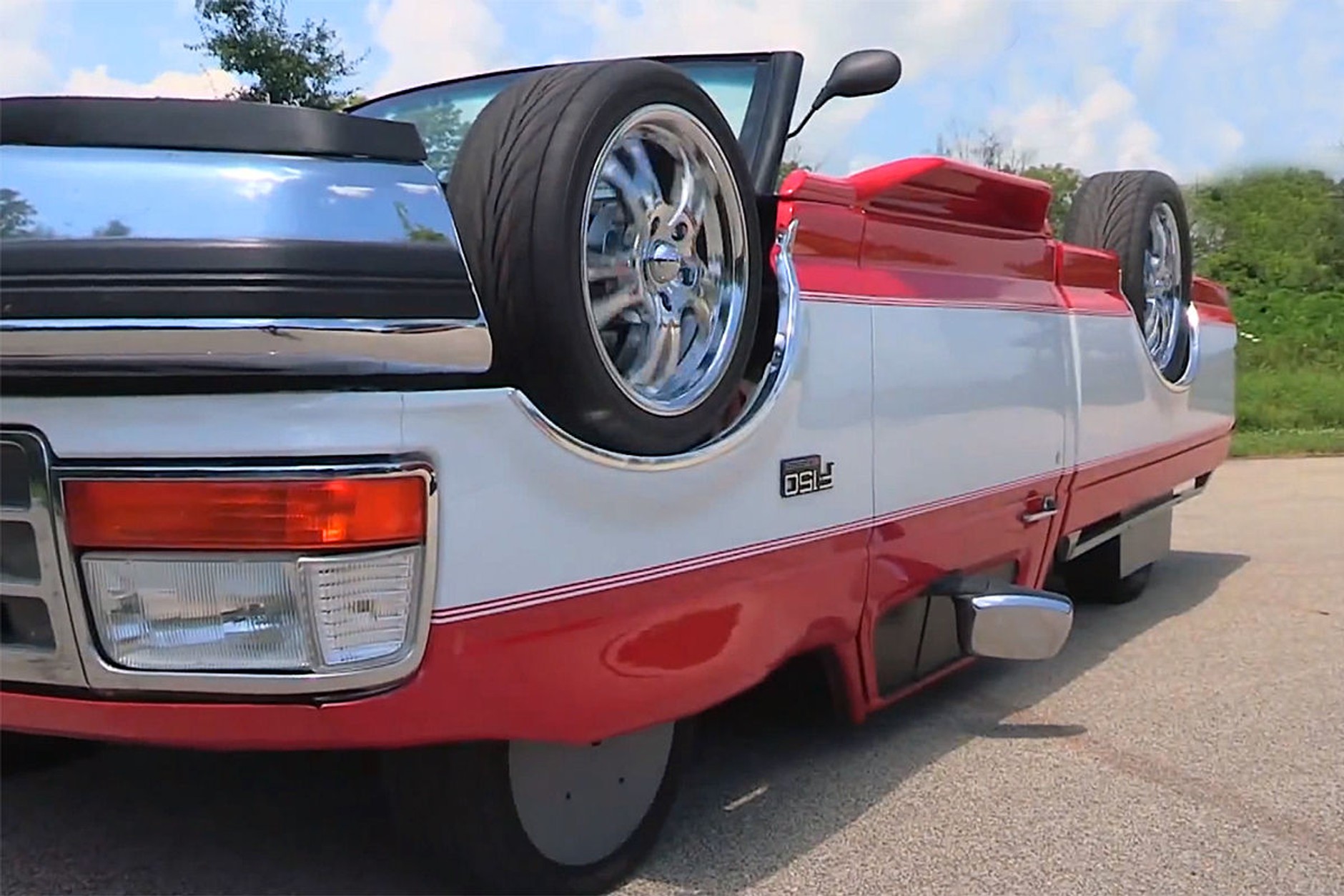 Auto postawione na głowie