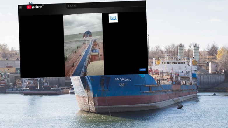 W Cieśninie Kerczeńskiej zatonęły dwa rosyjskie tankowce