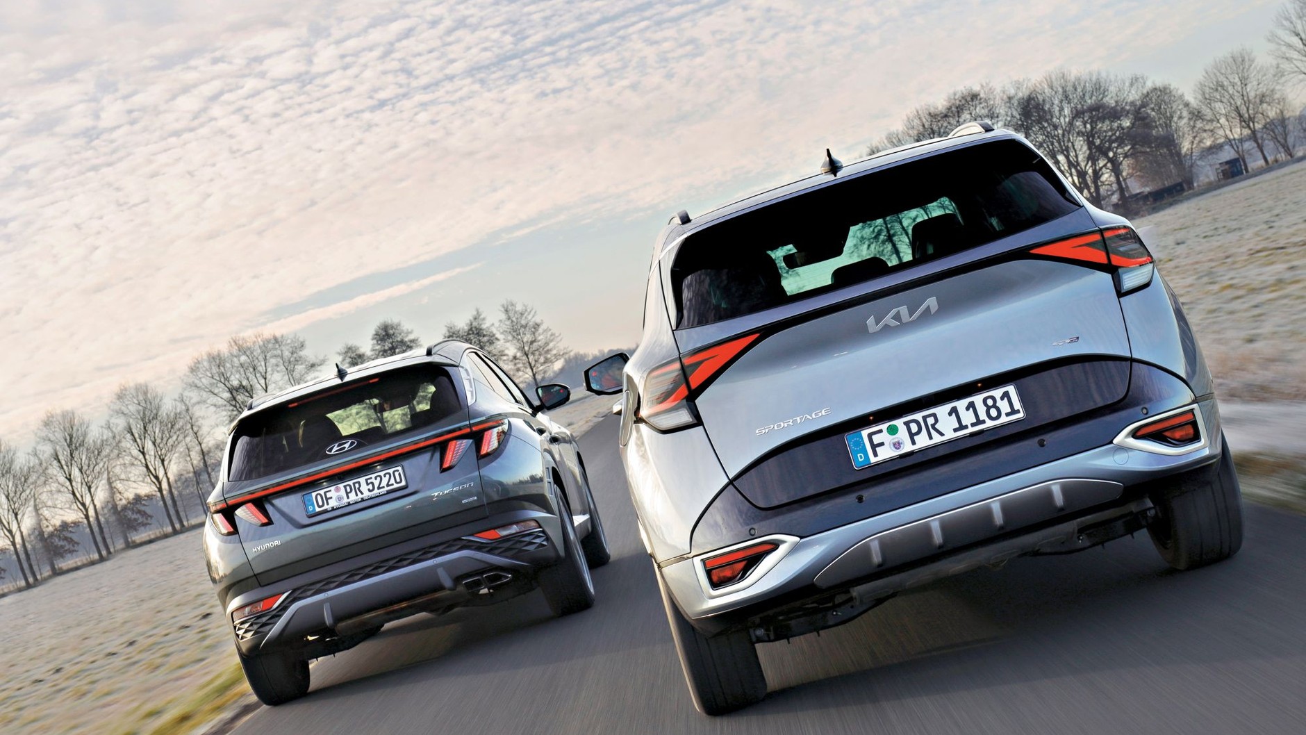 Hyundai Tucson kontra Kia Sportage