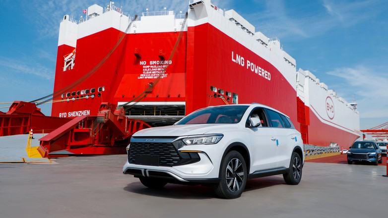 Nowy samochodowiec BYD Shenzhen