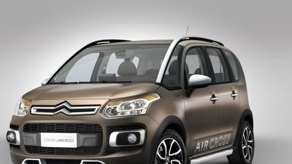 Citroën AirCross: pierwsze zdjęcia C3 Picasso  w wersji terenowej