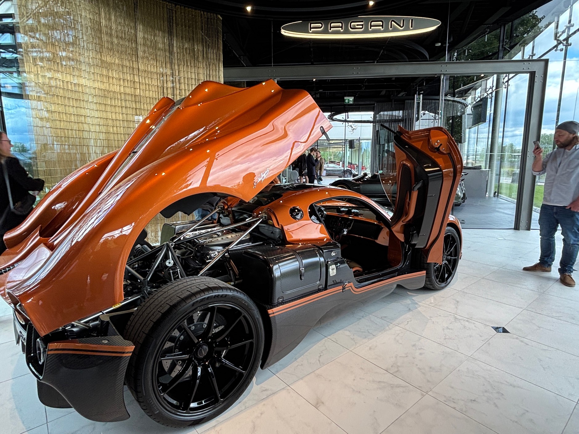 Otwarcie salonu Pagani of Warsaw