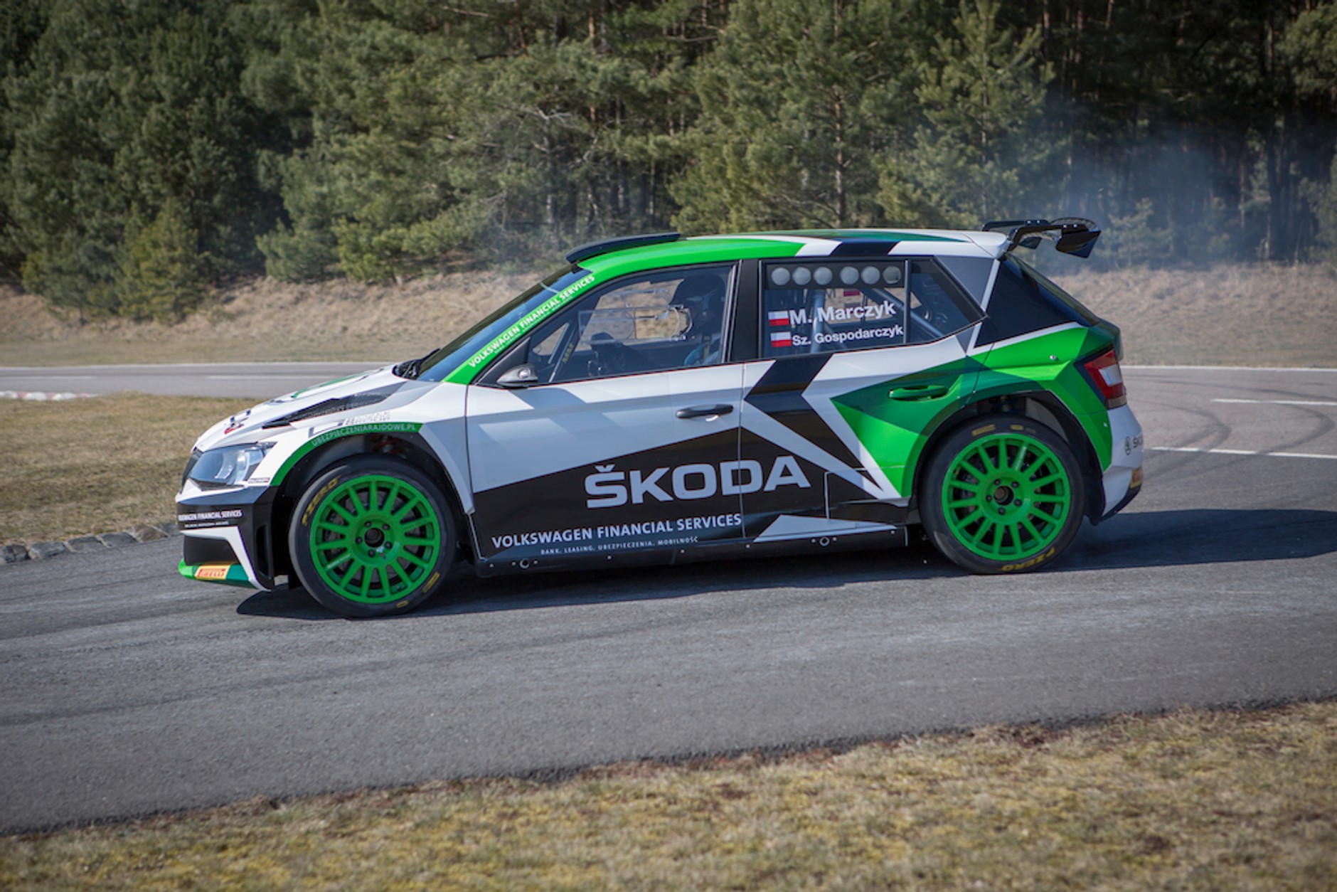 Skoda Fabia R5 i zespół rajdowy Skody