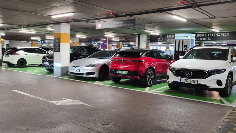 Stacja ładowania samochodów elektrycznych