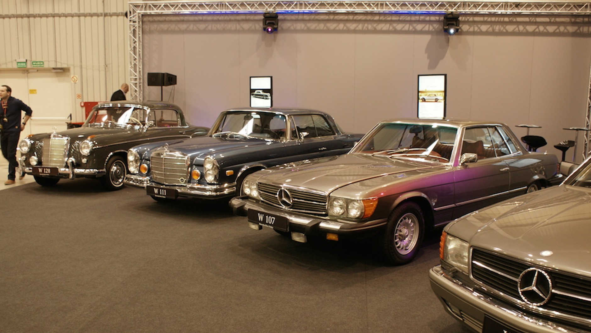 Auto Nostalgia 2014 - Mercedesy S coupe