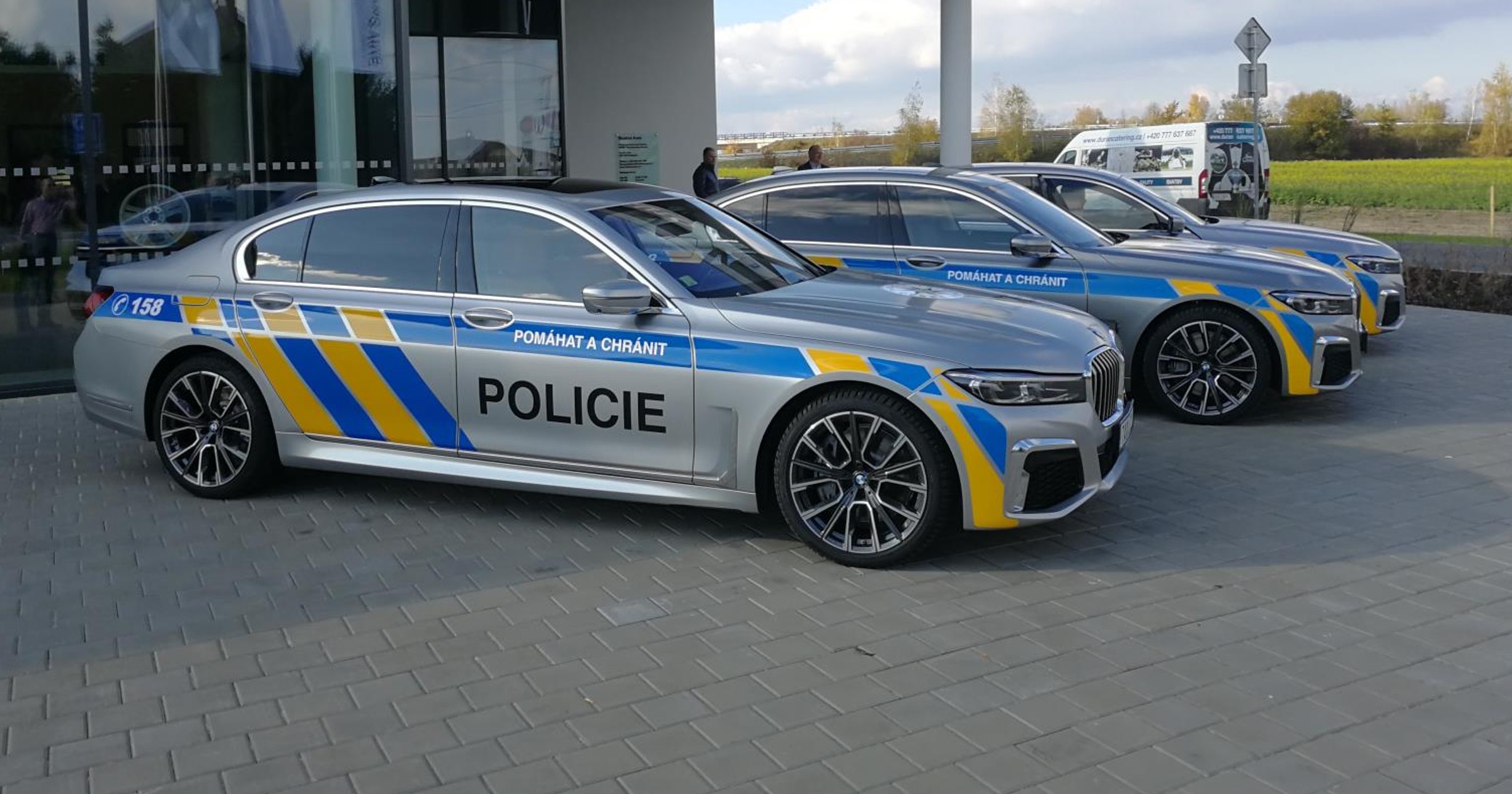BMW 745Le w czeskiej policji