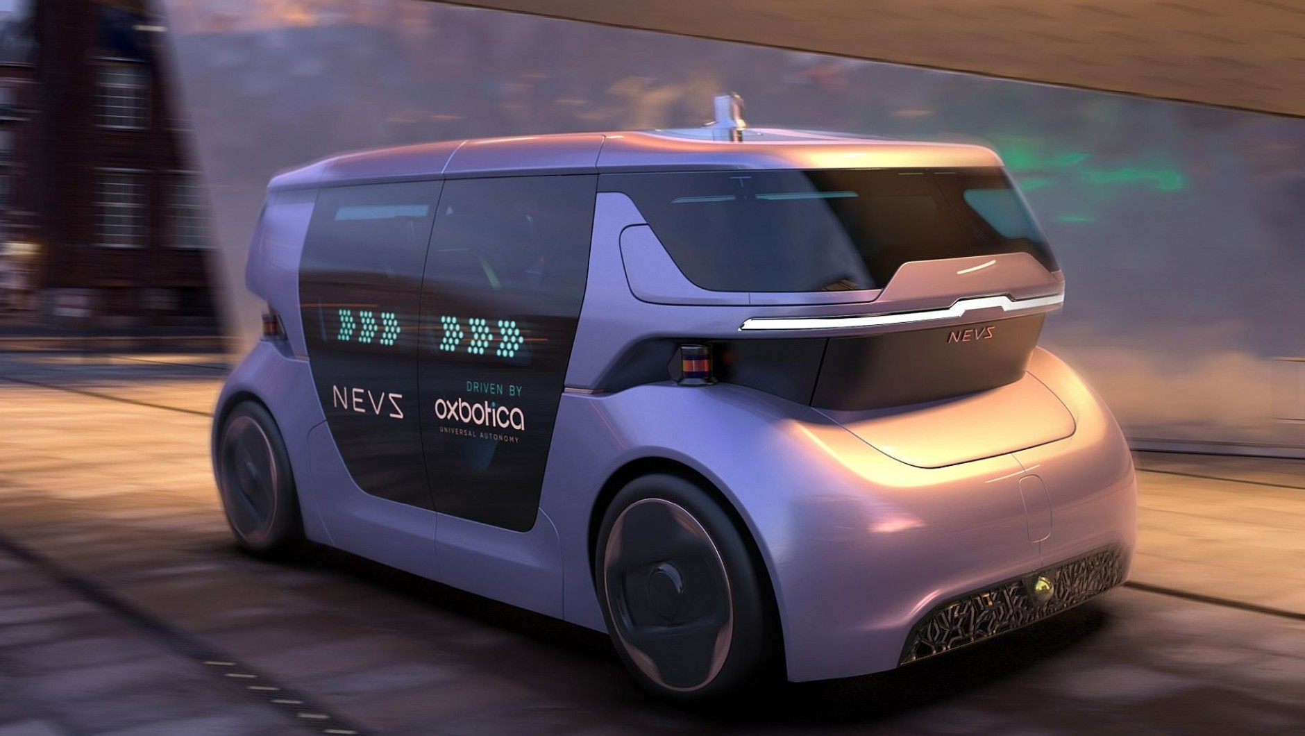 NEVS Pons, czyli projekt autonomicznej taksówki ze Szwecji