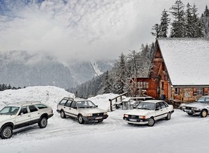 Youngtimery z napędem 4x4 - Czas na białe szaleństwo