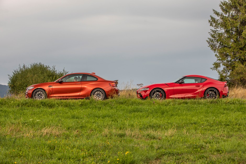 BMW M2 Competition vs Toyota GR Supra