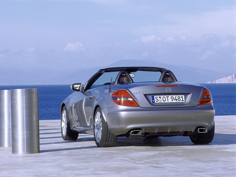 Mercedes-Benz SLK 2008: mocniejszy z mniejszym zużyciem