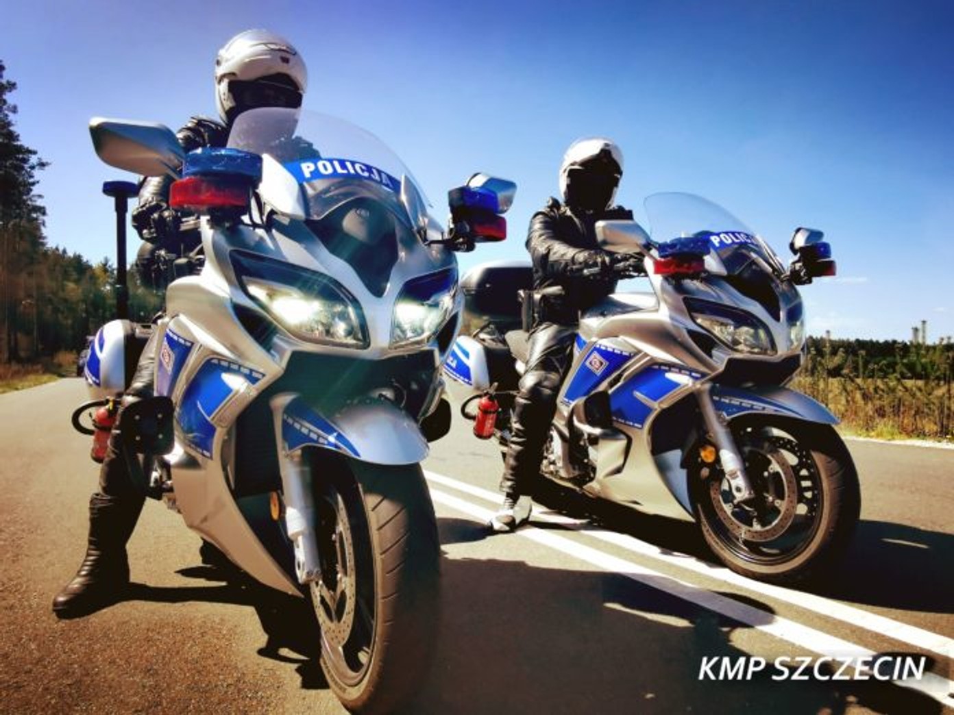 Motocykle szczecińskiej drogówki
