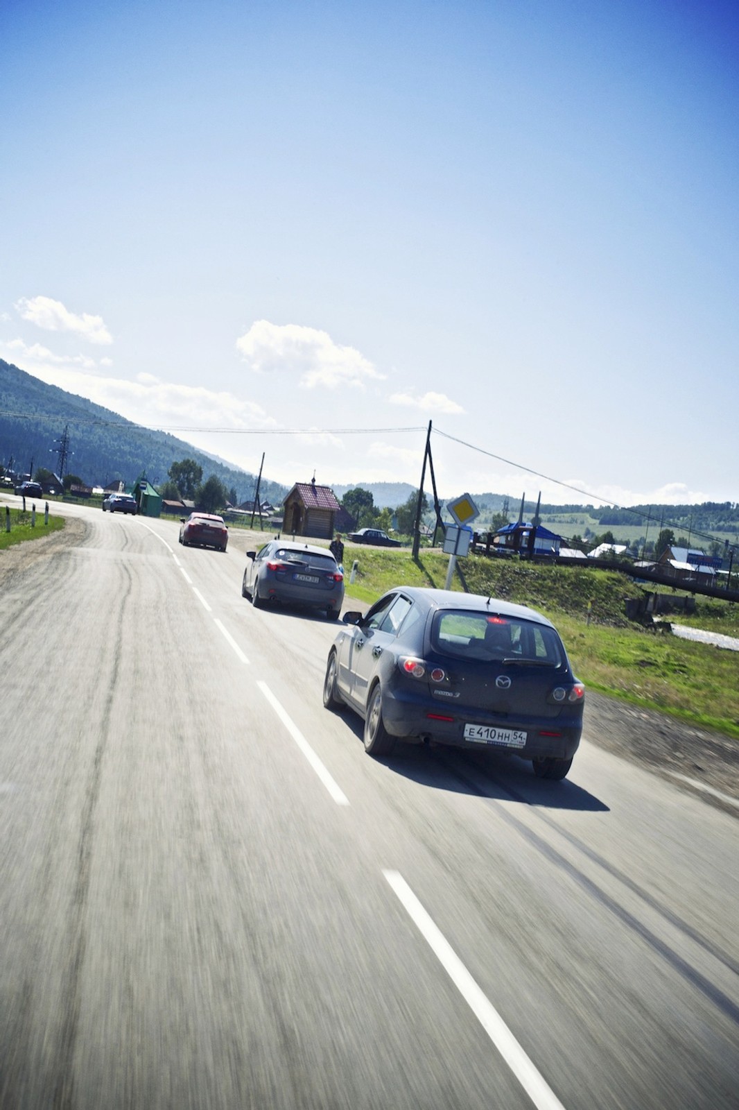 Nowa Mazda 3 na Syberii