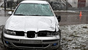 Samochód, konie i alkohol. Policjanci byli zdziwieni, gdy przyjechali do wypadku 