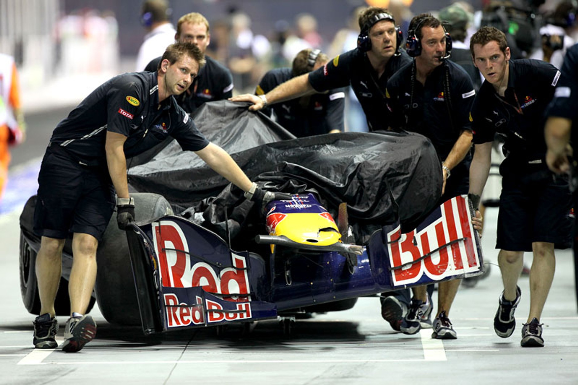 Grand Prix Singapuru 2009: sukces Hamiltona - fotogaleria Jiři Křenek