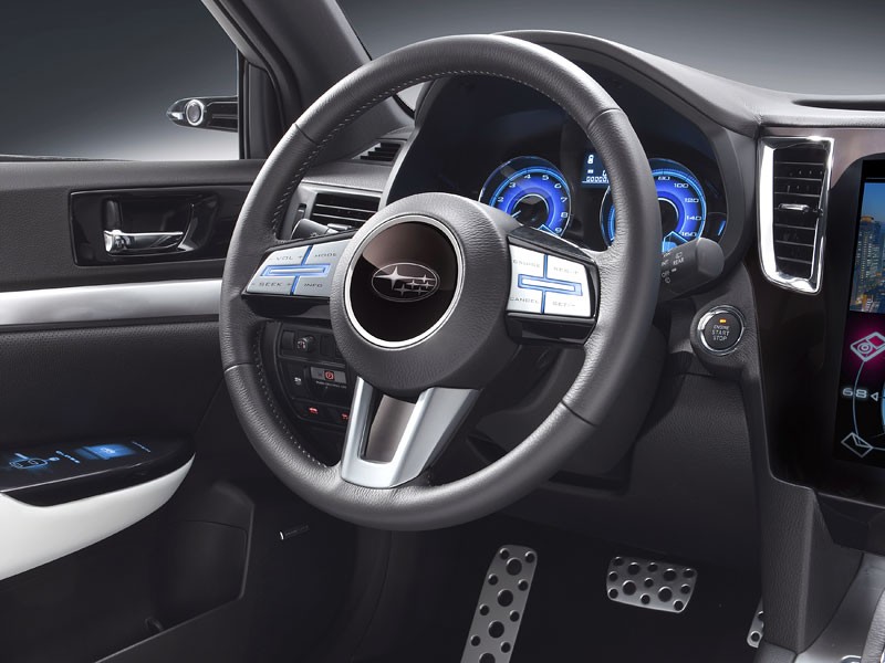 Detroit 2009: Subaru Legacy Concept – zapowiedź nowej generacji