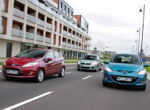 Ford Fiesta kontra Suzuki Swift i Mazda 2: automatyczni przyjaciele miasta