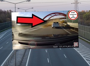 Jechał A4, gdy nagle zobaczył rudy kurz. Dalej było już tylko gorzej [WIDEO]