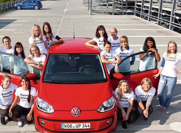 Ile osób zmieści się w Volkswagenie up!?