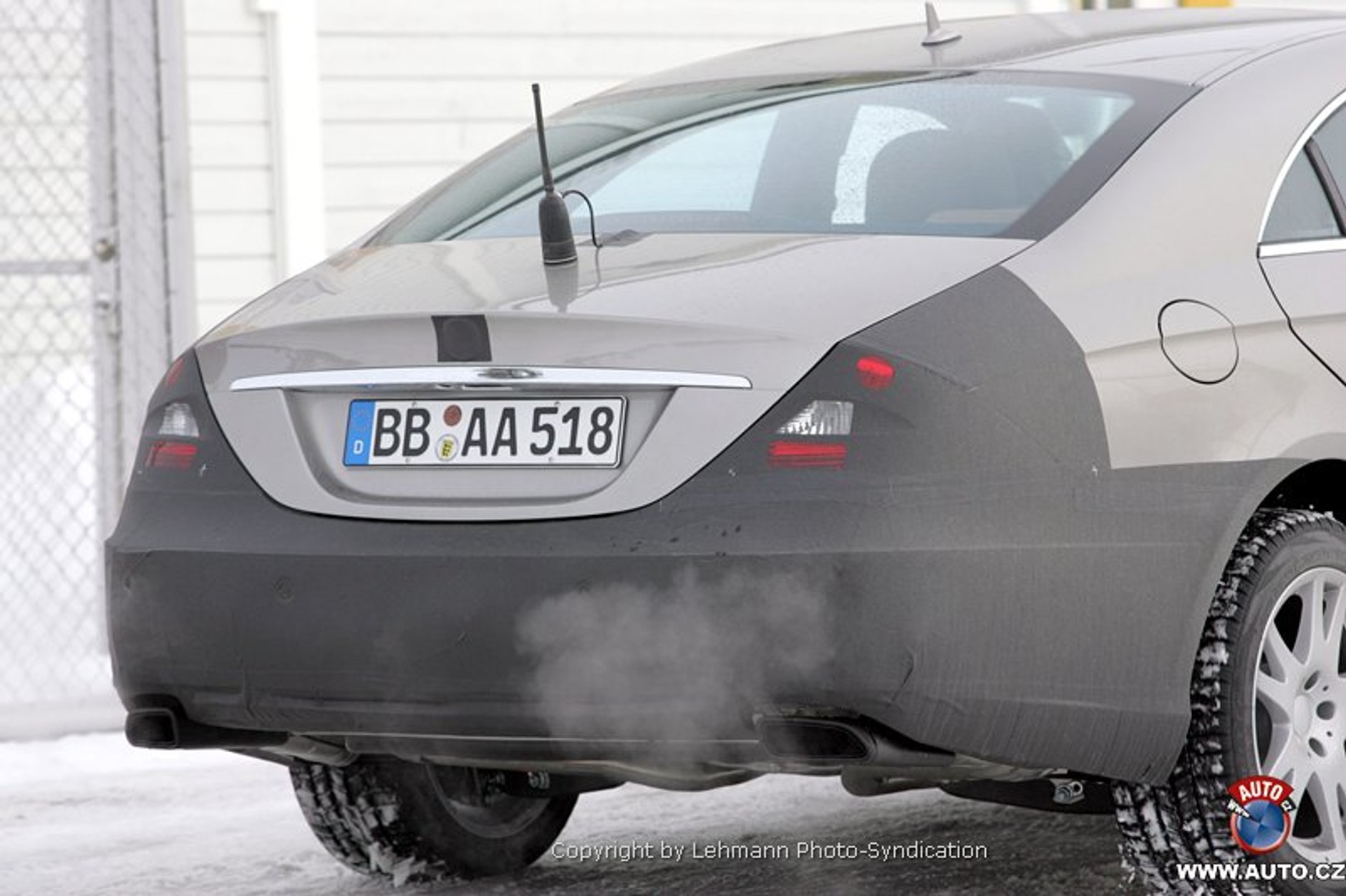 Zdjęcia szpiegowskie:  Mercedes-Benz CLS FL