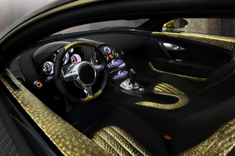 Bugatti Veyron 16.4 Vincero dOro – złota szkarada