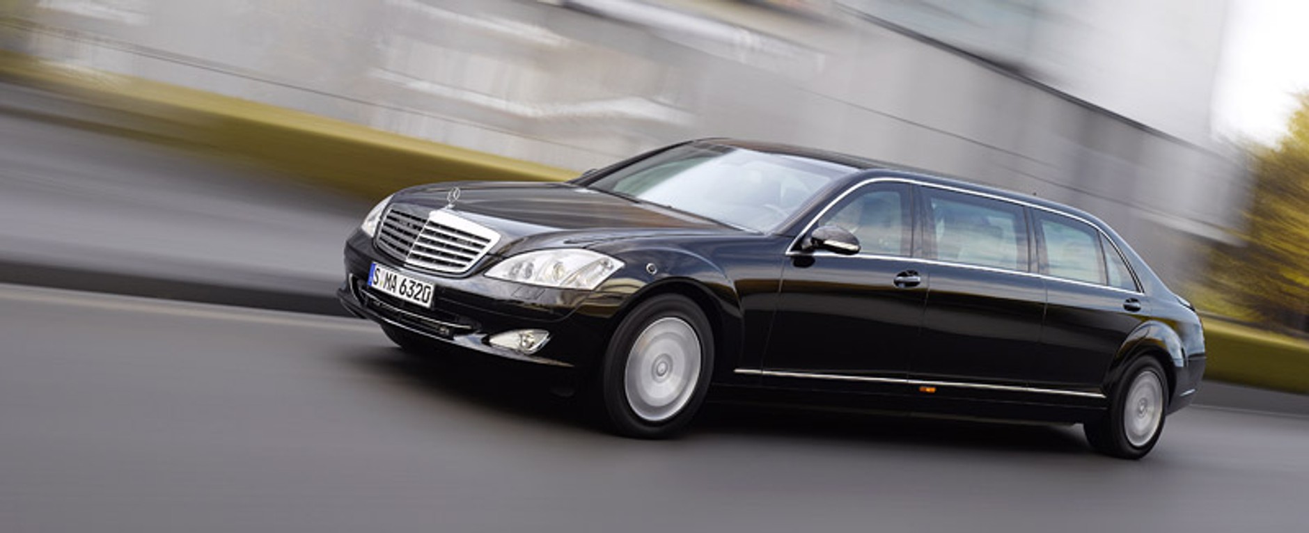 Paryż 2008: Mercedes S 600 Pullman Guard – nowa limuzyna dla głów państw