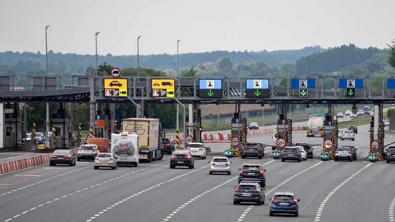 Autostrada A4 - bramki w Balicach