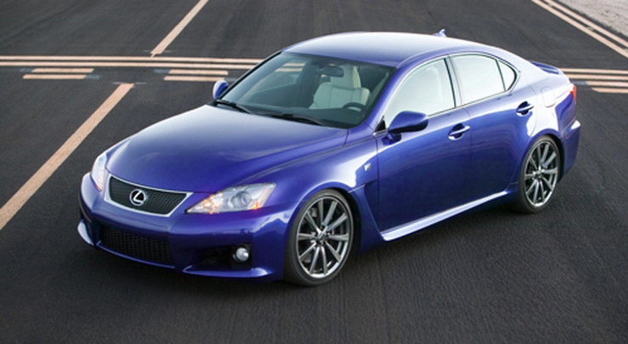 Lexus IS-F - naprawdę mocny