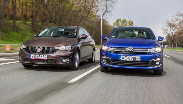 Fiat Tipo sedan kontra Citroen C-Elysee