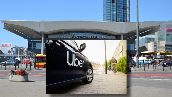 Uber przejmuje Dworzec Centralny. Pasażerowie już nie będą oszukiwani?