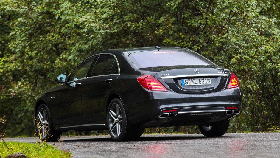 Mercedes S 63 AMG (pierwsza jazda)