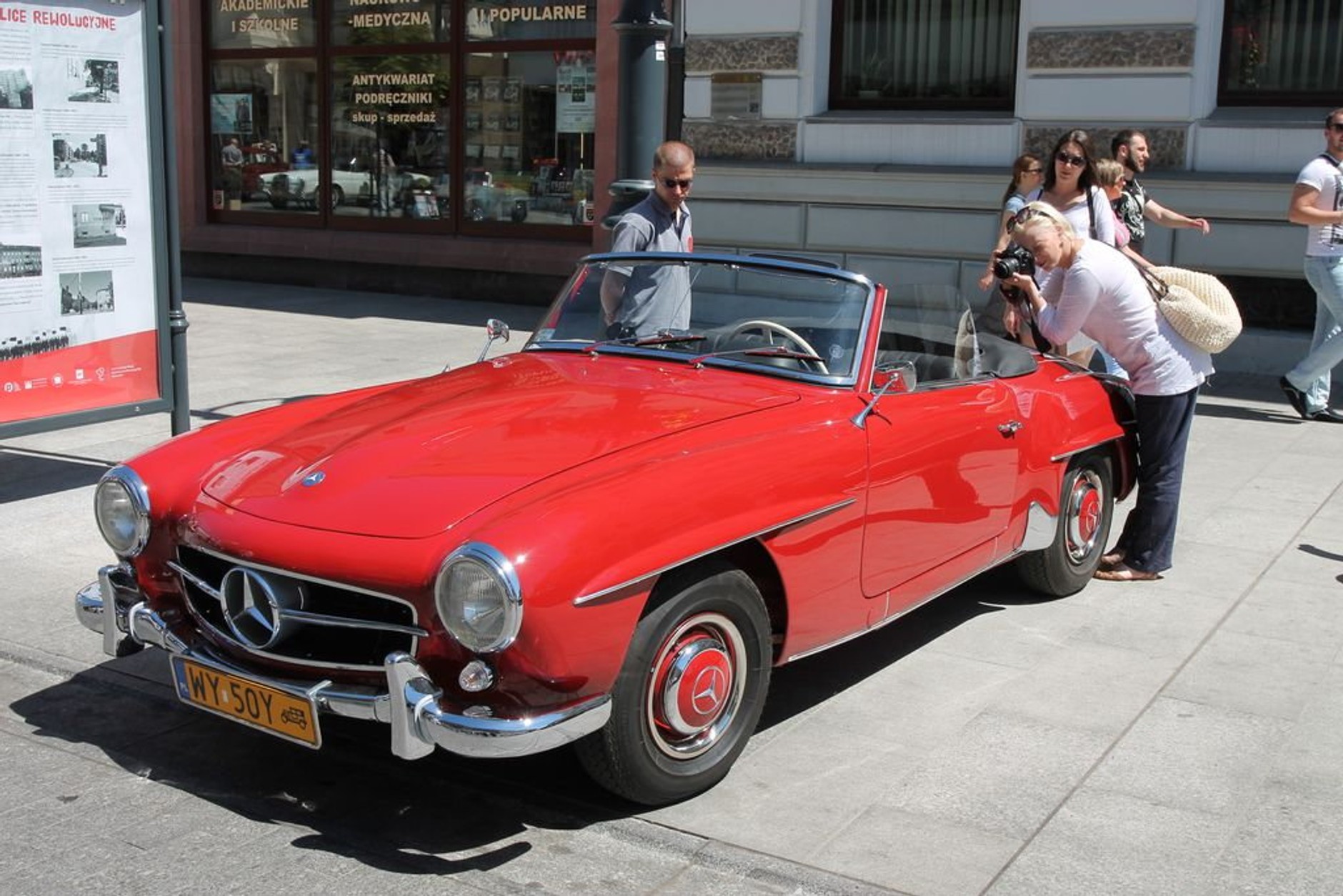 14. Zlot Zabytkowych Mercedesów na Piotrkowskiej