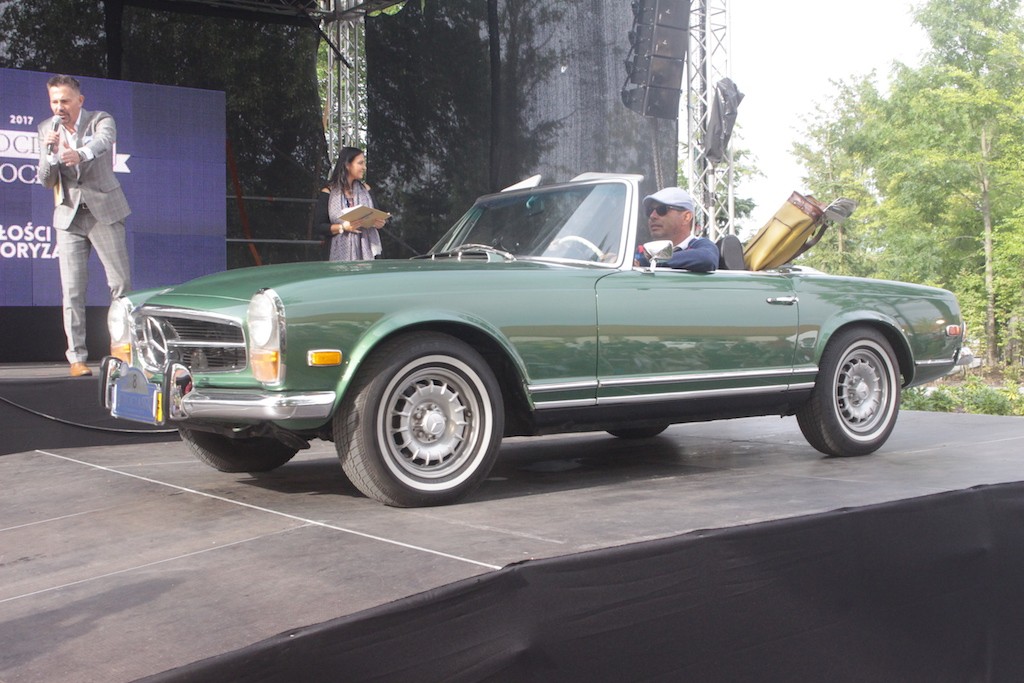 Mercedes Pagoda cabrio