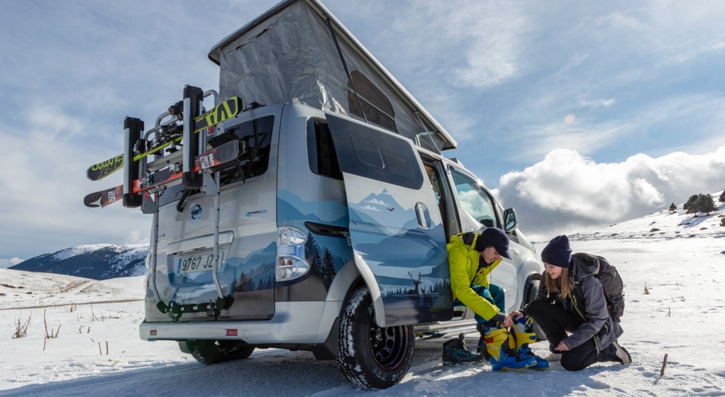 Nissan e-NV200 Winter Camper Concept