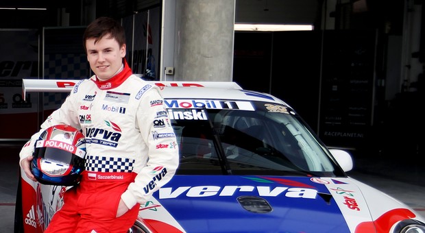 Szczerbiński testuje bolid GP3