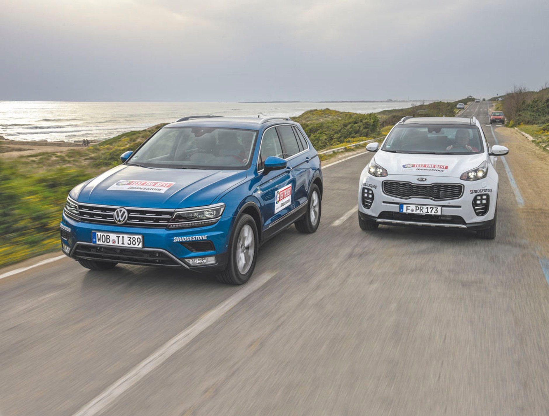 Volkswagen Tiguan kontra Kia Sportage - prymus kontra bestseller