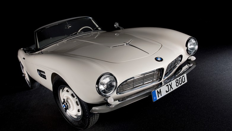 Odrestaurowane BMW 507 Elvisa Presleya