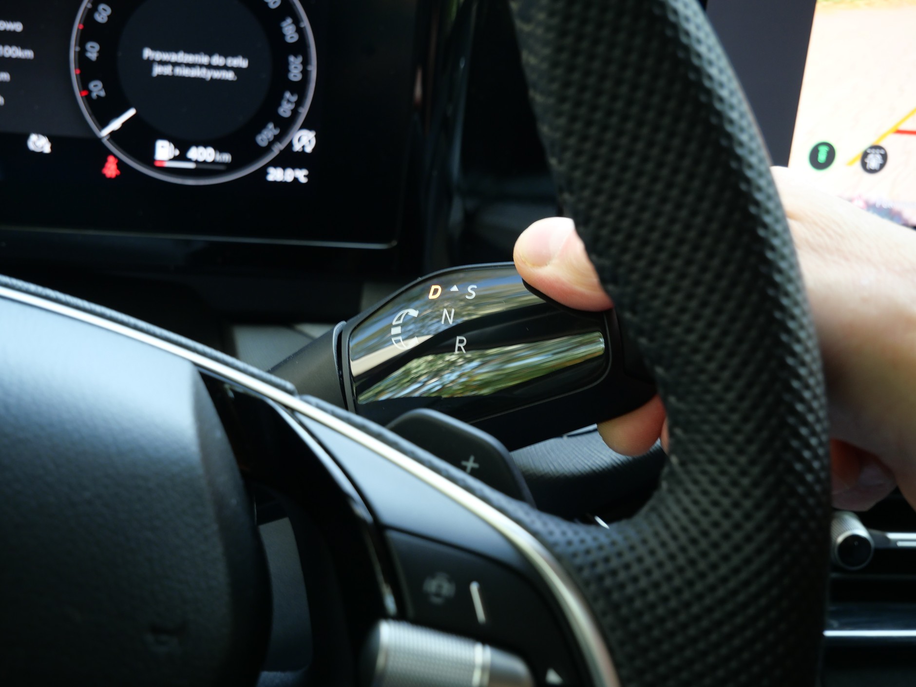 Koda Kodiaq: manetka do wyboru trybu jazdy