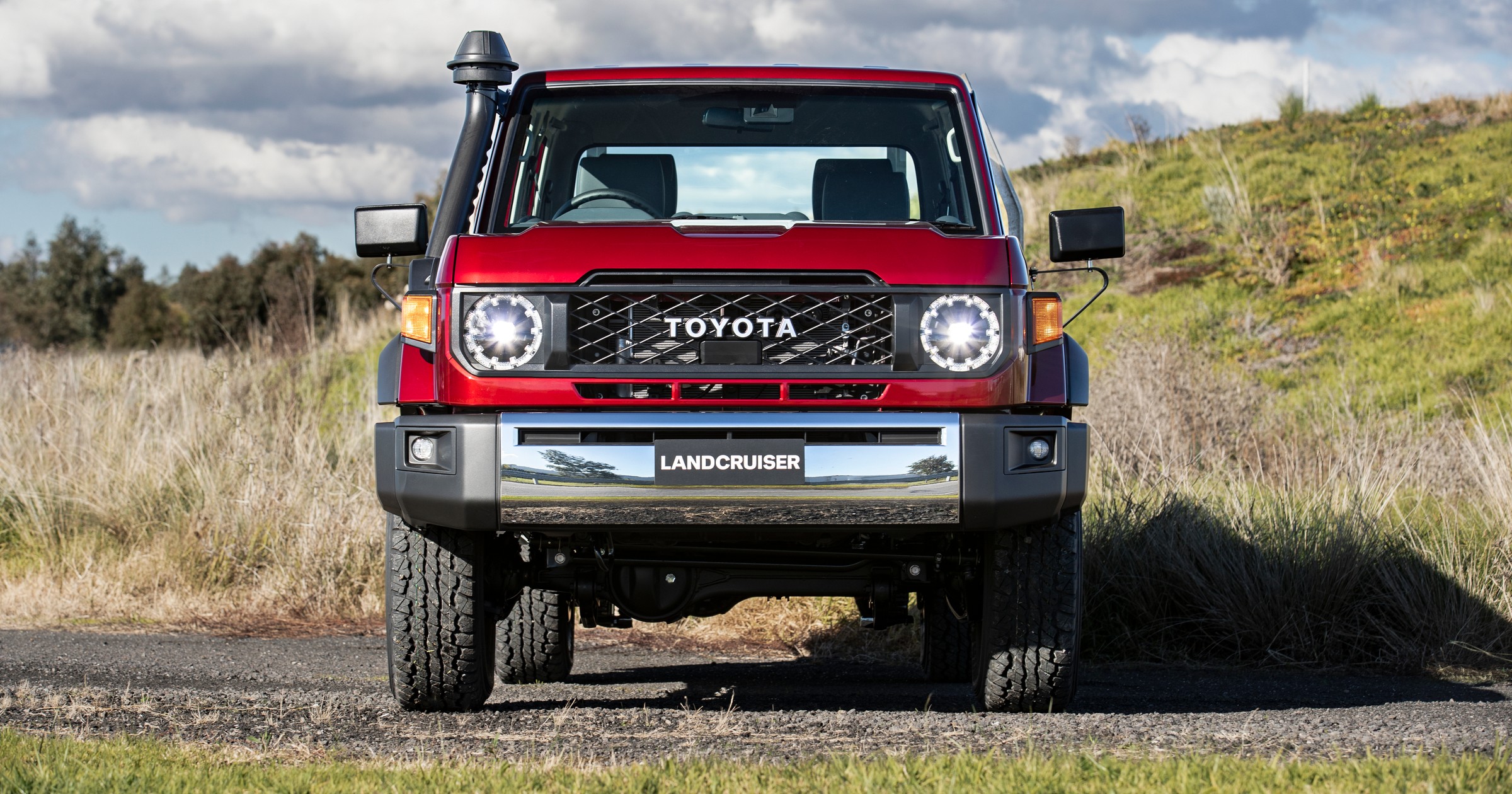 Toyota Land Cruiser Serii 70 (od 1984 r.; wersja po liftingu z 2023 r.; model na rynek australijski)