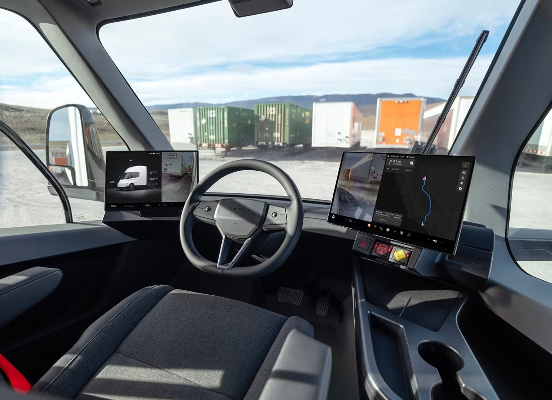 Elektryczna ciężarówka Tesla Semi