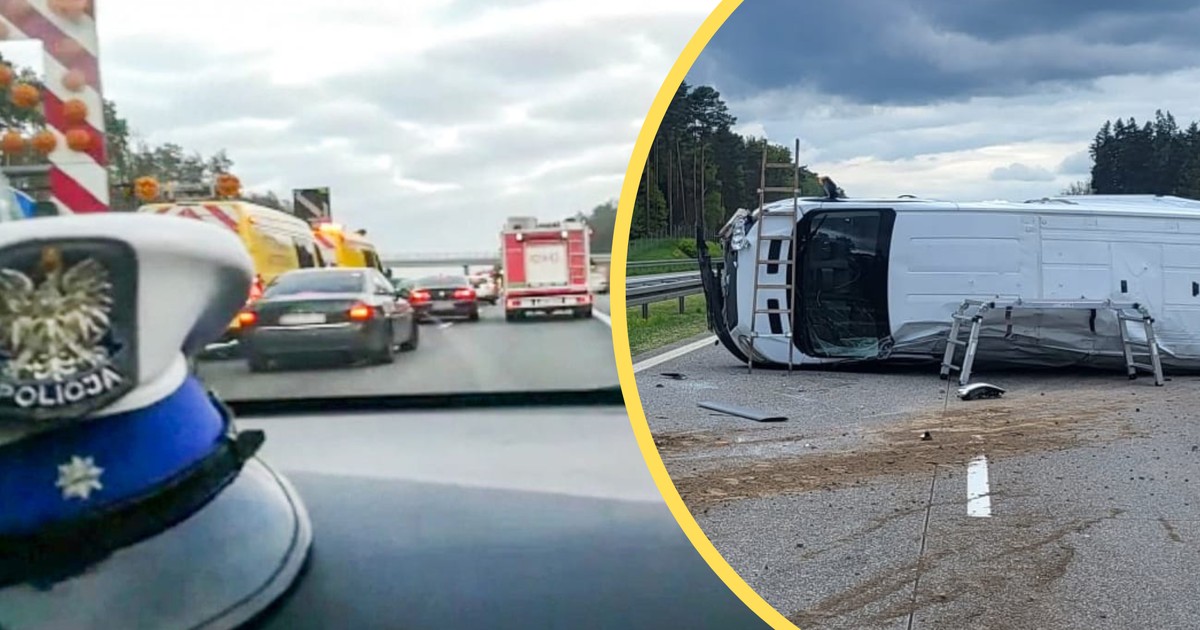 Jechali korytarzem życia "pod prąd". Wszystko się nagrało