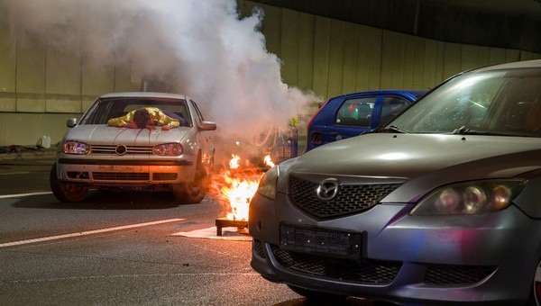 Tunel na S2 zamknięty. GDDKiA miała ważny powód