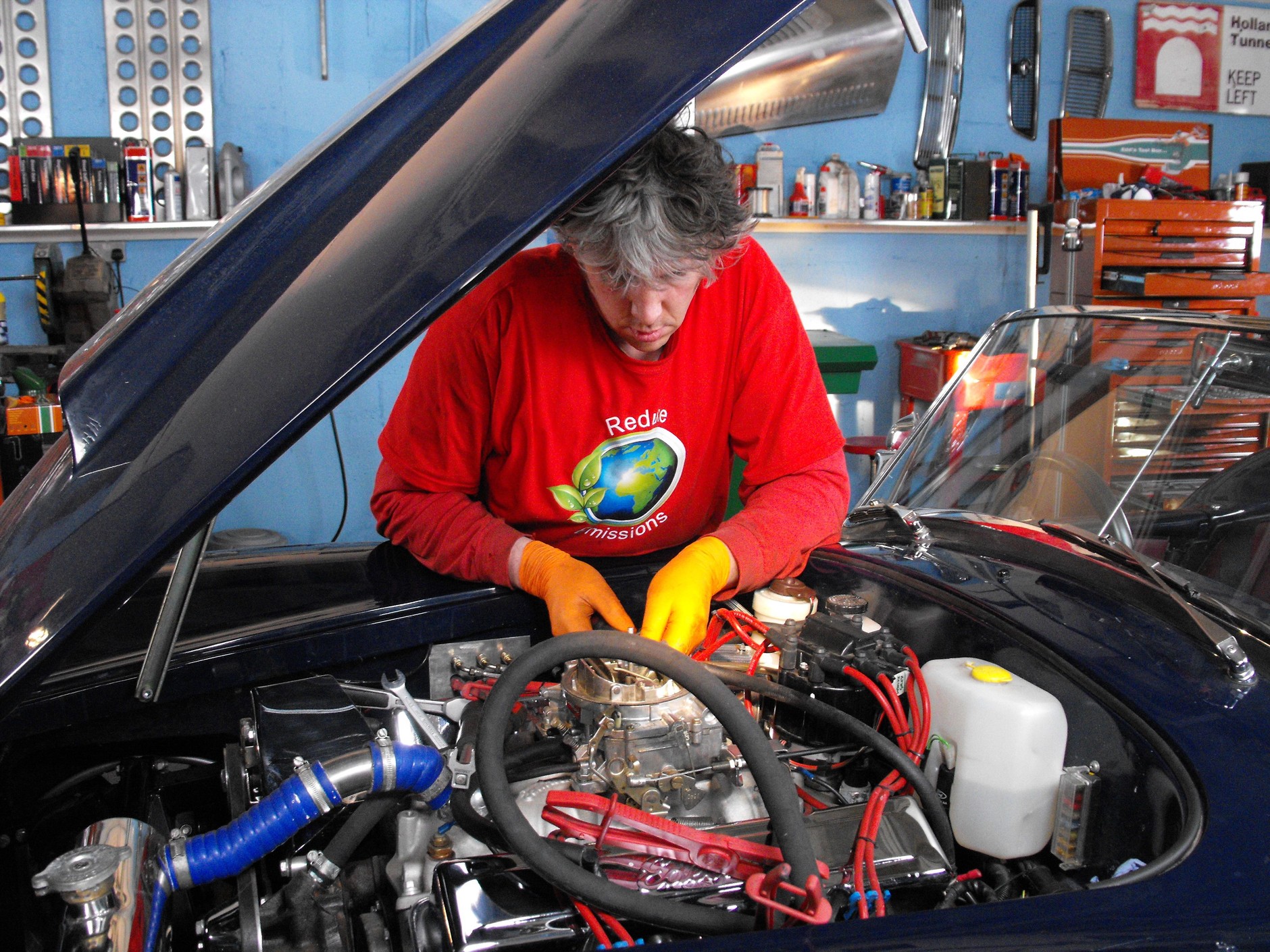 Fani czterech kółek w akcji