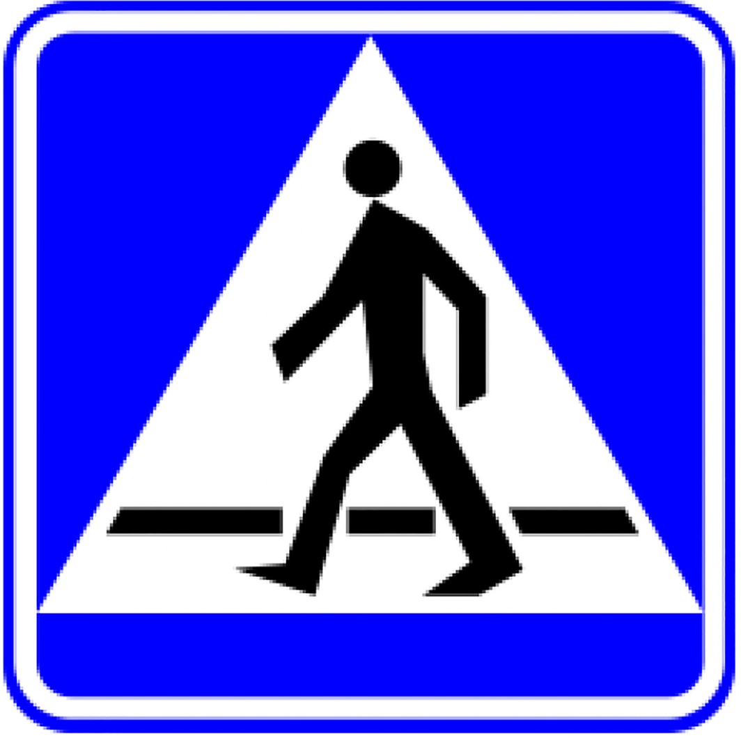 Znak D-6 "przejście dla pieszych"