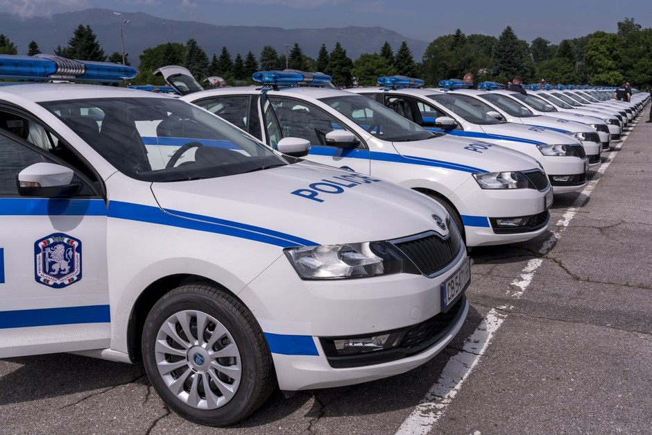 Radiowozy Skoda - Bułgaria