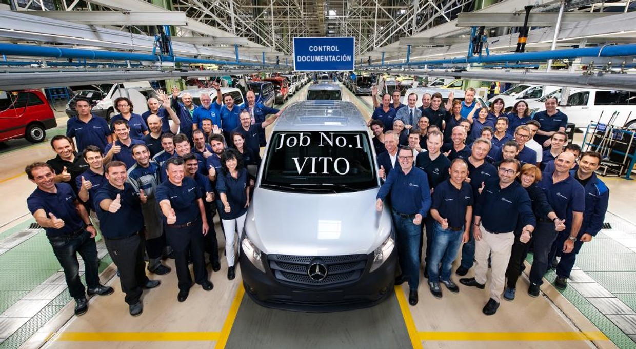 Uruchomienie produkcji nowego Vito