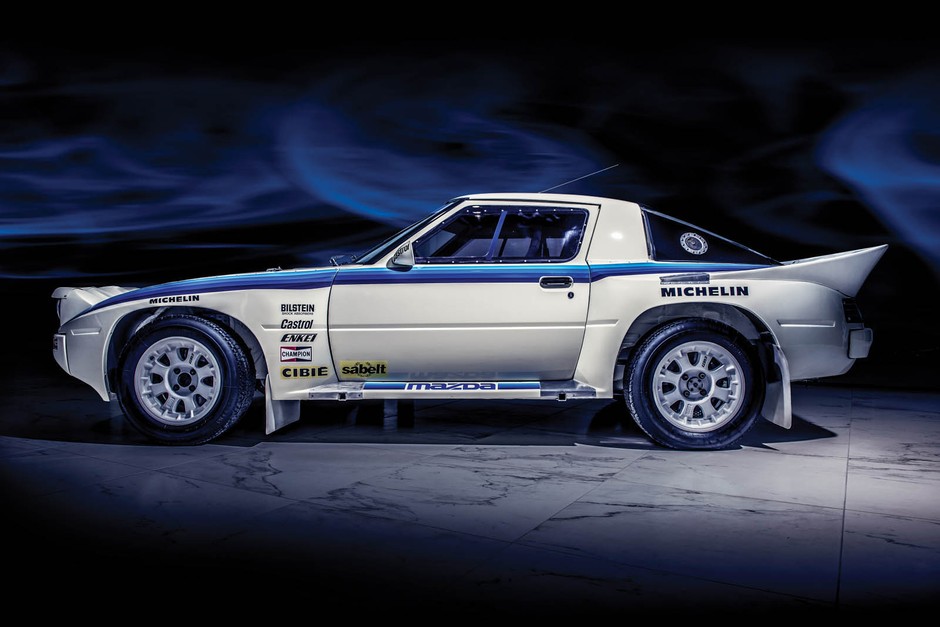 Kto pierwszy wsiądzie za kółko rajdowej Mazdy RX-7 Evo?