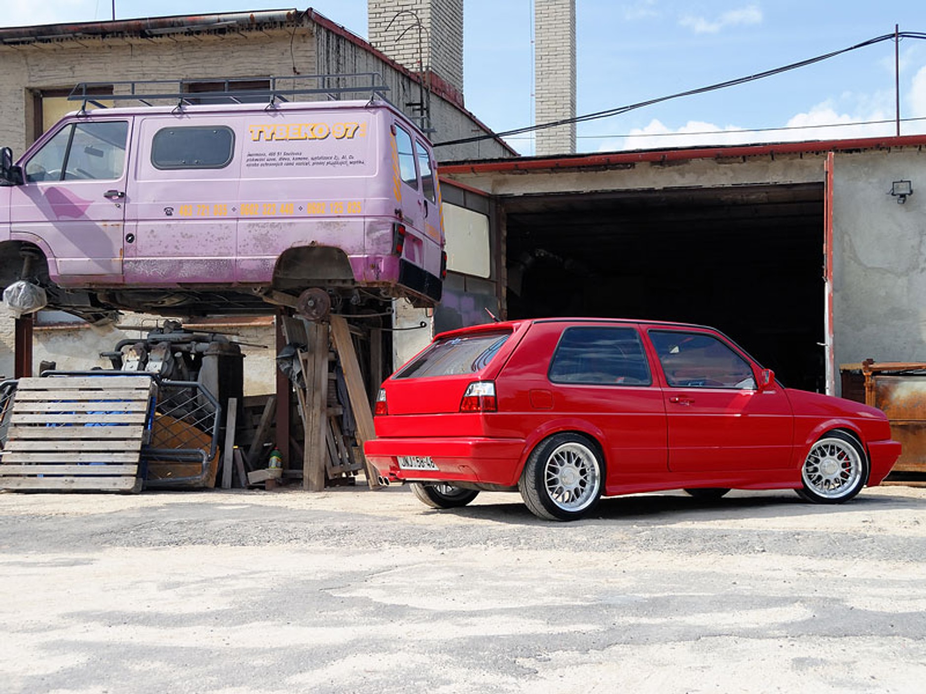 Garaż tunera: VW Golf 1.8 Turbo - wyjątkowy tuning