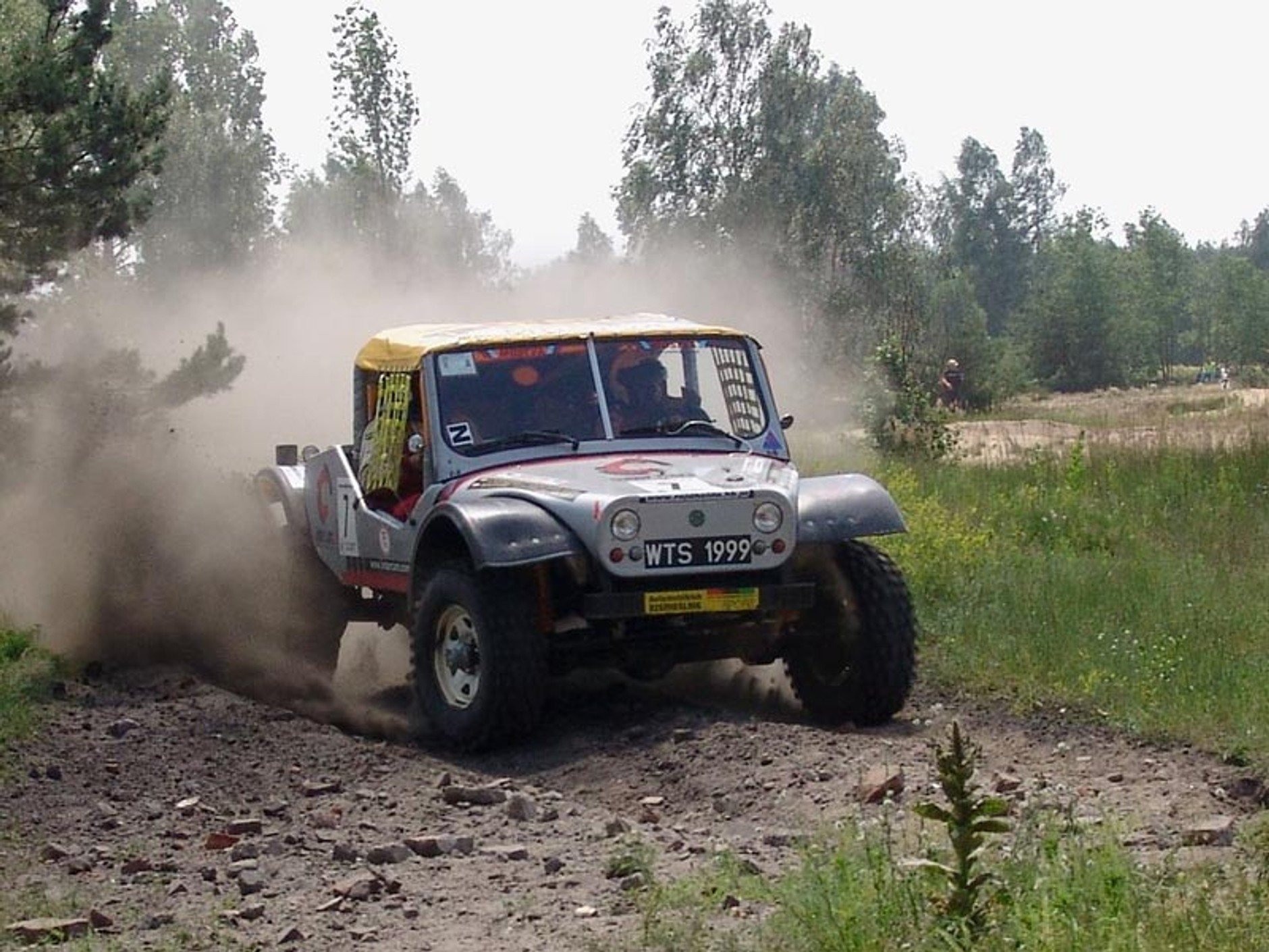 Polskie Safari 2007: w upale i piasku (fotogaleria)