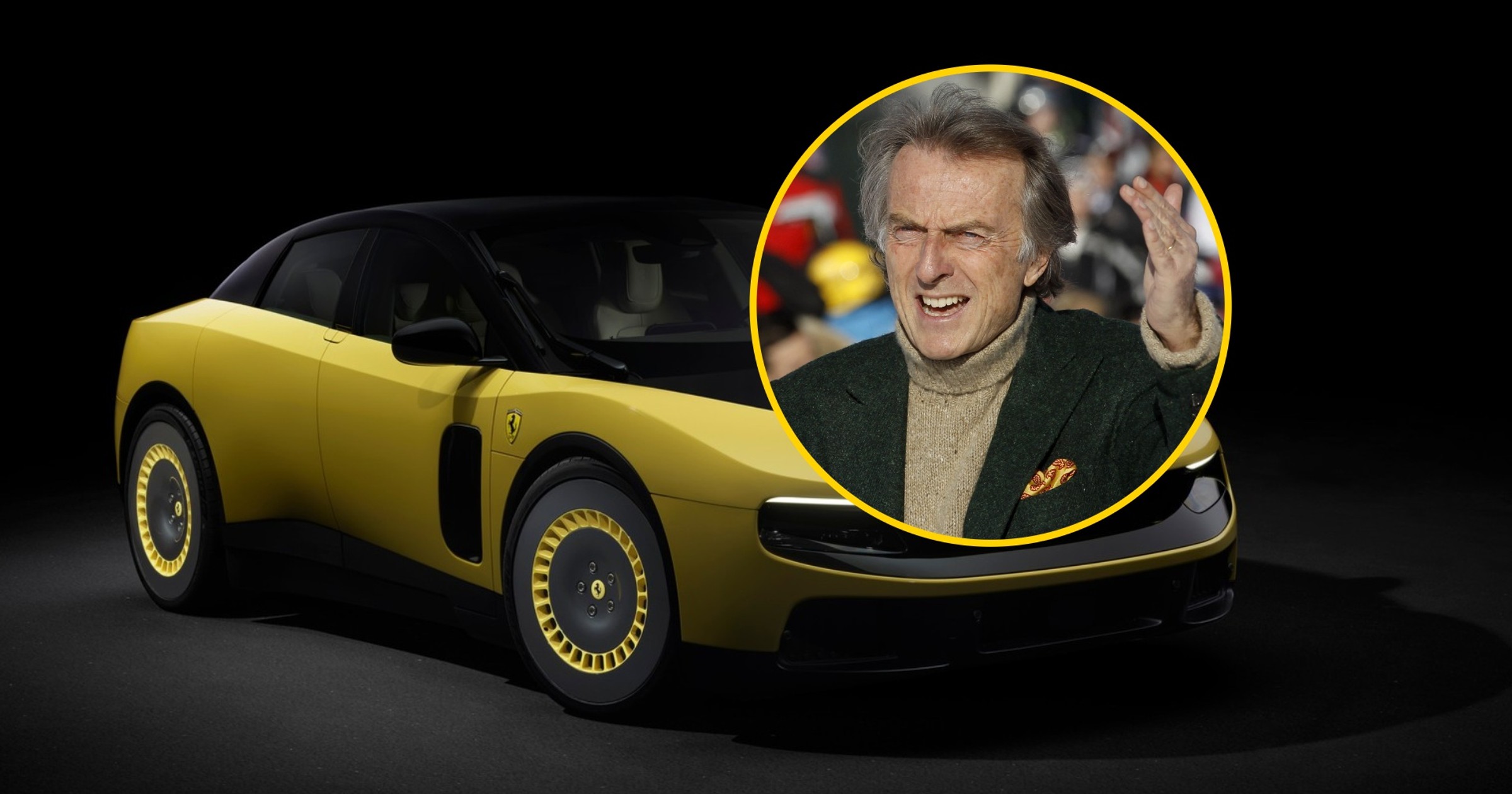 Luca di Montezemolo, były szef Ferrari, zabrał głos w sprawie elektryka Luce